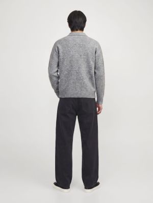 111010 Pullover 179085 Light Gr